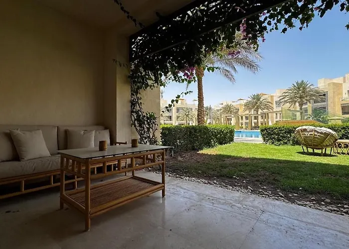 2 Bedroom With A Garden Facing The Pool الغردقة