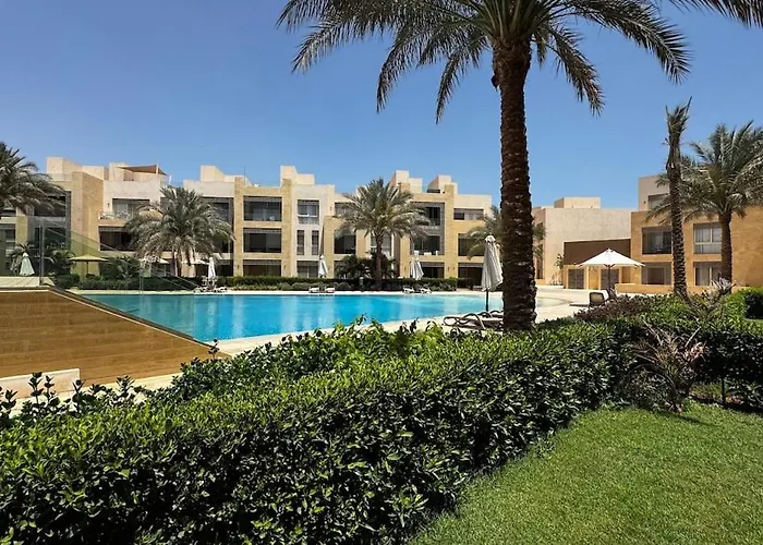 2 Bedroom With A Garden Facing The Pool بيت للعطل الغردقة